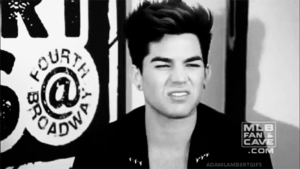 Adam Lambert GIF. Artiesten Gifs Adam lambert 