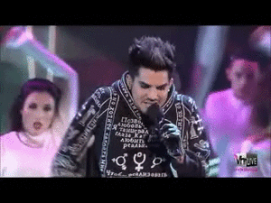 Adam Lambert GIF. Artiesten Gifs Adam lambert 