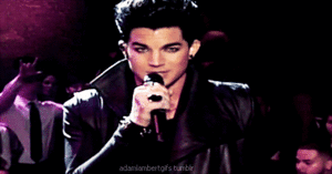 Adam Lambert GIF. Artiesten Gifs Adam lambert 