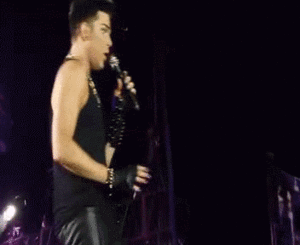 Adam Lambert GIF. Muziek Artiesten Gifs Adam lambert 