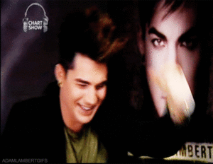 Adam Lambert GIF. Artiesten Gifs Adam lambert 