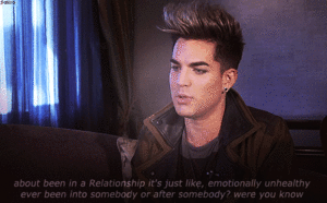 Adam Lambert GIF. Artiesten Gifs Adam lambert 