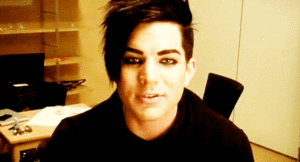 Adam Lambert GIF. Artiesten Gifs Adam lambert Gala 