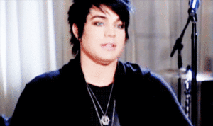 Adam Lambert GIF. Artiesten Gifs Adam lambert 