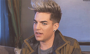 Adam Lambert GIF. Muziek Artiesten Gifs Adam lambert 
