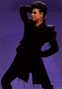 Adam Lambert GIF. Artiesten Gifs Adam lambert 2010 Donorschoosechat 