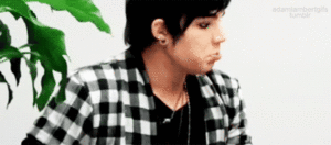 Adam Lambert GIF. Artiesten Zonnebril Gifs Adam lambert Fotoshoot Lee kers fotoshoot 