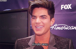 Adam Lambert GIF. Muziek Artiesten Gifs Adam lambert 