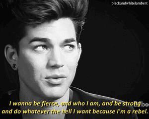 Adam Lambert GIF. Muziek Artiesten Gifs Adam lambert 