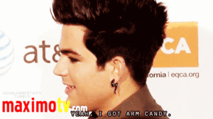 Adam Lambert GIF. Artiesten Gifs Adam lambert 2009 
