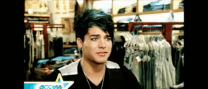 Adam Lambert GIF. Artiesten Gifs Adam lambert 