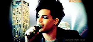 Adam Lambert GIF. Muziek Artiesten Gifs Adam lambert 