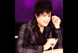 Adam Lambert GIF. Interview Japan Artiesten Gifs Adam lambert 2010 