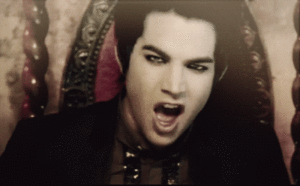 Adam Lambert GIF. Artiesten Kus Gifs Adam lambert Europa Glam natie tour 