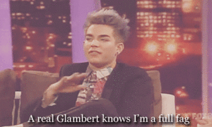 Adam Lambert GIF. Artiesten Gifs Adam lambert 