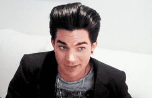 Adam Lambert GIF. Interview Artiesten Gifs Adam lambert American idol 