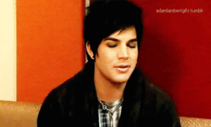 Adam Lambert GIF. Artiesten Gifs Adam lambert 