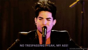 Adam Lambert GIF. Interview Artiesten Gifs Adam lambert 2010 