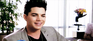 Adam Lambert GIF. Interview Artiesten Gifs Adam lambert 2010 Uk Jonathan ross tonen 