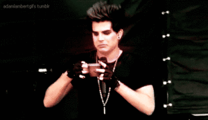 Adam Lambert GIF. Artiesten Gifs Adam lambert 2012 Kickin &amp;#39;in 