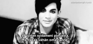 Adam Lambert GIF. Interview Artiesten Gifs Adam lambert 2010 