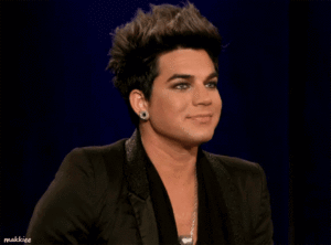 Adam Lambert GIF. Artiesten Gifs Adam lambert Fever 