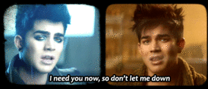 Adam Lambert GIF. Artiesten Gifs Adam lambert 