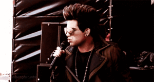 Adam Lambert GIF. Muziek Artiesten Gifs Adam lambert 