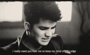 Adam Lambert GIF. Interview Artiesten Gifs Adam lambert 2010 