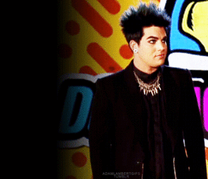 Adam Lambert GIF. Artiesten Gifs Adam lambert 