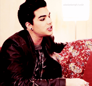Adam Lambert GIF. Artiesten Gifs Adam lambert 