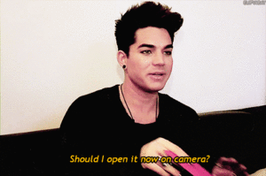 Adam Lambert GIF. Artiesten Gifs Adam lambert 