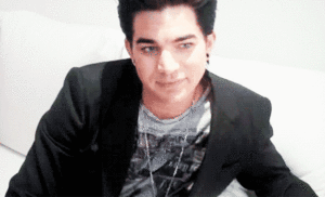 Adam Lambert GIF. Artiesten Gifs Adam lambert 2010 Donorschoosechat 