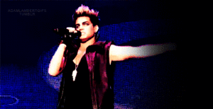 Adam Lambert GIF. Muziek Artiesten Gifs Adam lambert 