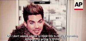 Adam Lambert GIF. Muziek Artiesten Gifs Adam lambert 