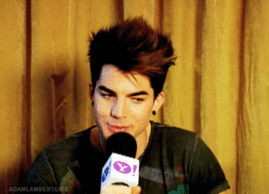 Adam Lambert GIF. Artiesten Gifs Adam lambert 