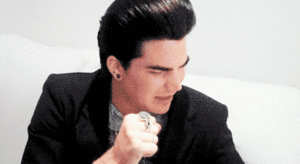 Adam Lambert GIF. Interview Artiesten Gifs Adam lambert 2010 