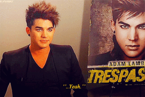 Adam Lambert GIF. Muziek Artiesten Gifs Adam lambert 