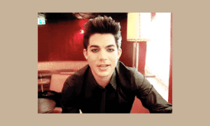 Adam Lambert GIF. Artiesten Gifs Adam lambert 