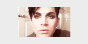 Adam Lambert GIF. Artiesten Gifs Adam lambert Fever 