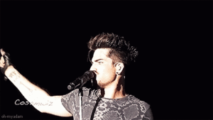 Adam Lambert GIF. Artiesten Gifs Adam lambert 