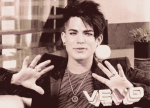 Adam Lambert GIF. Muziek Artiesten Gifs Adam lambert 