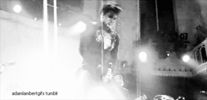 Adam Lambert GIF. Rusland Artiesten Gifs Adam lambert 2011 Maxidrom 