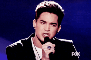 Adam Lambert GIF. Interview Japan Artiesten Gifs Adam lambert 2010 