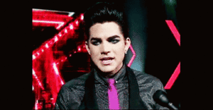 Adam Lambert GIF. Artiesten Gifs Adam lambert 