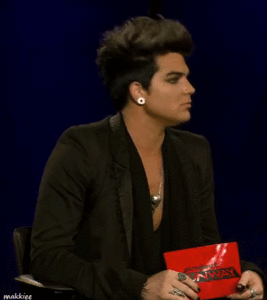 Adam Lambert GIF. Artiesten Gifs Adam lambert Gala 