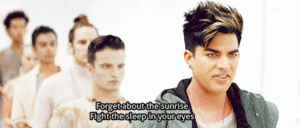 Adam Lambert GIF. Artiesten Gifs Adam lambert 