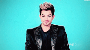 Adam Lambert GIF. Interview Artiesten Gifs Adam lambert 2009 Itunes 