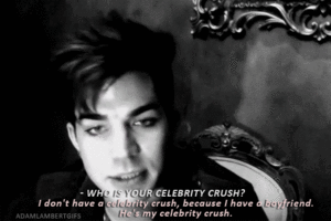 Adam Lambert GIF. Interview Japan Artiesten Gifs Adam lambert 2010 