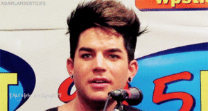 Adam Lambert GIF. Artiesten Gifs Adam lambert 